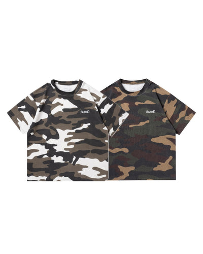 BU CAMOUFLAGE PATTERN THERMAL S/S TEE