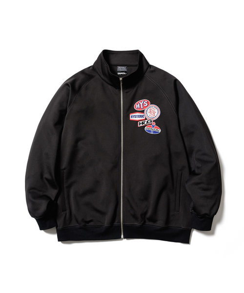 HYSTERIC GLAMOUR genzai COLLAGE TRACK JAKET