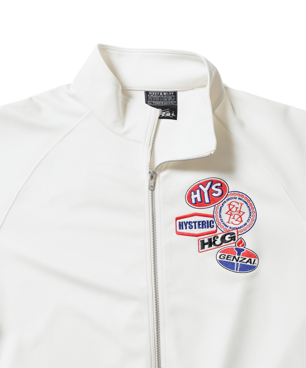 HYSTERIC GLAMOUR genzai COLLAGE TRACK JAKET – YZ HYSTERIC GLAMOUR genzai COLLAGE TRACK JAKET – YZ