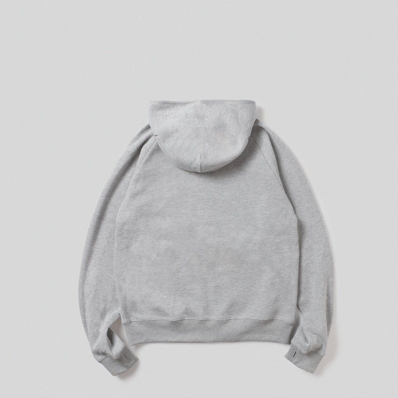 だ*ん様 THERMAL ZIP UP HOODIE GRAY THERMAL ZIP UP HOODIE – YZ