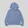 BORDER HOODED L/S TEE