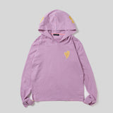 BORDER HOODED L/S TEE