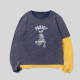ASYMMETRIC L/S TEE (WITH GRAPHIC)