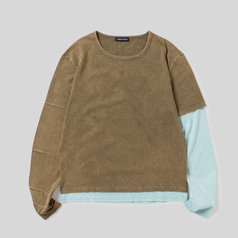 トップス HIROKI TSUZUKI ASYMMETRIC L/S TEE(SOLID) ASYMMETRIC L/S TEE (SOLID) – YZ