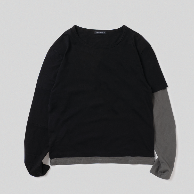 ASYMMETRIC L/S TEE (SOLID) – YZ