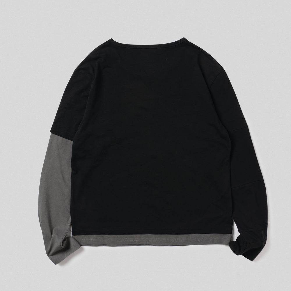 ASYMMETRIC L/S TEE (SOLID) – YZ