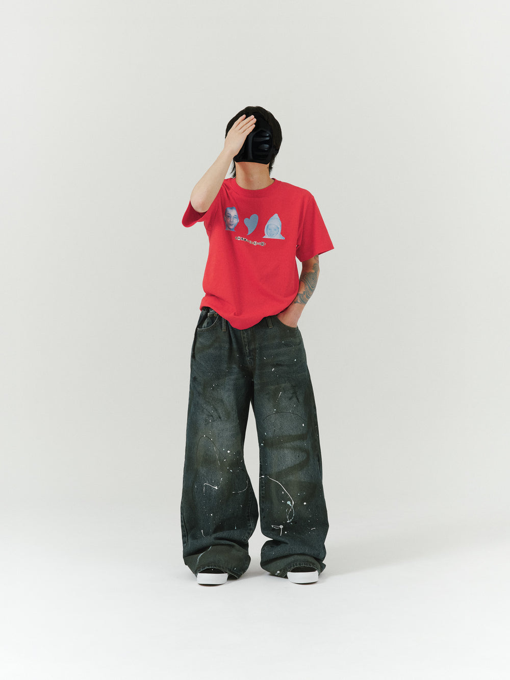 PAINT BAGGY DENIM 1 – YZ