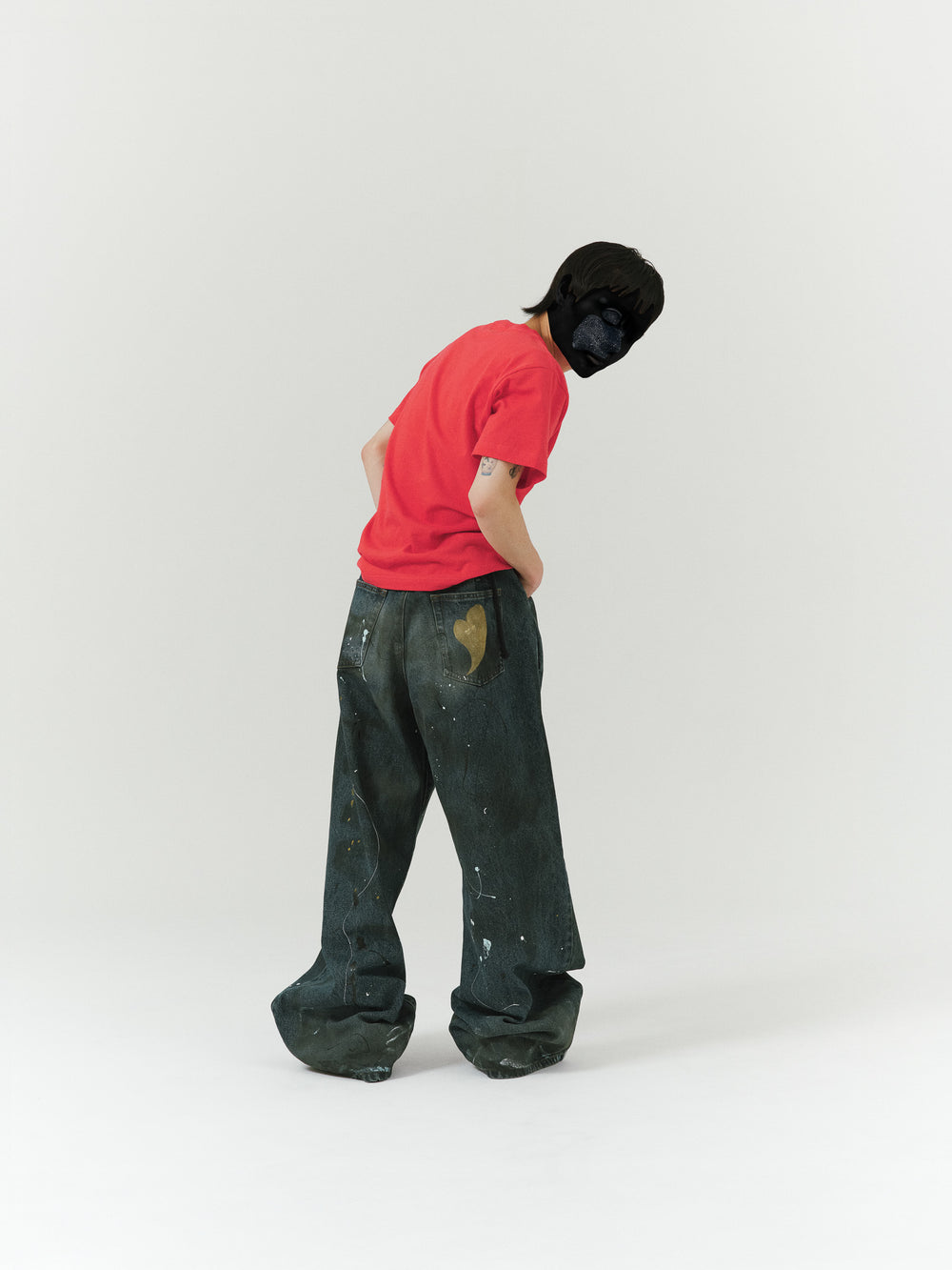 PAINT BAGGY DENIM 1 – YZ