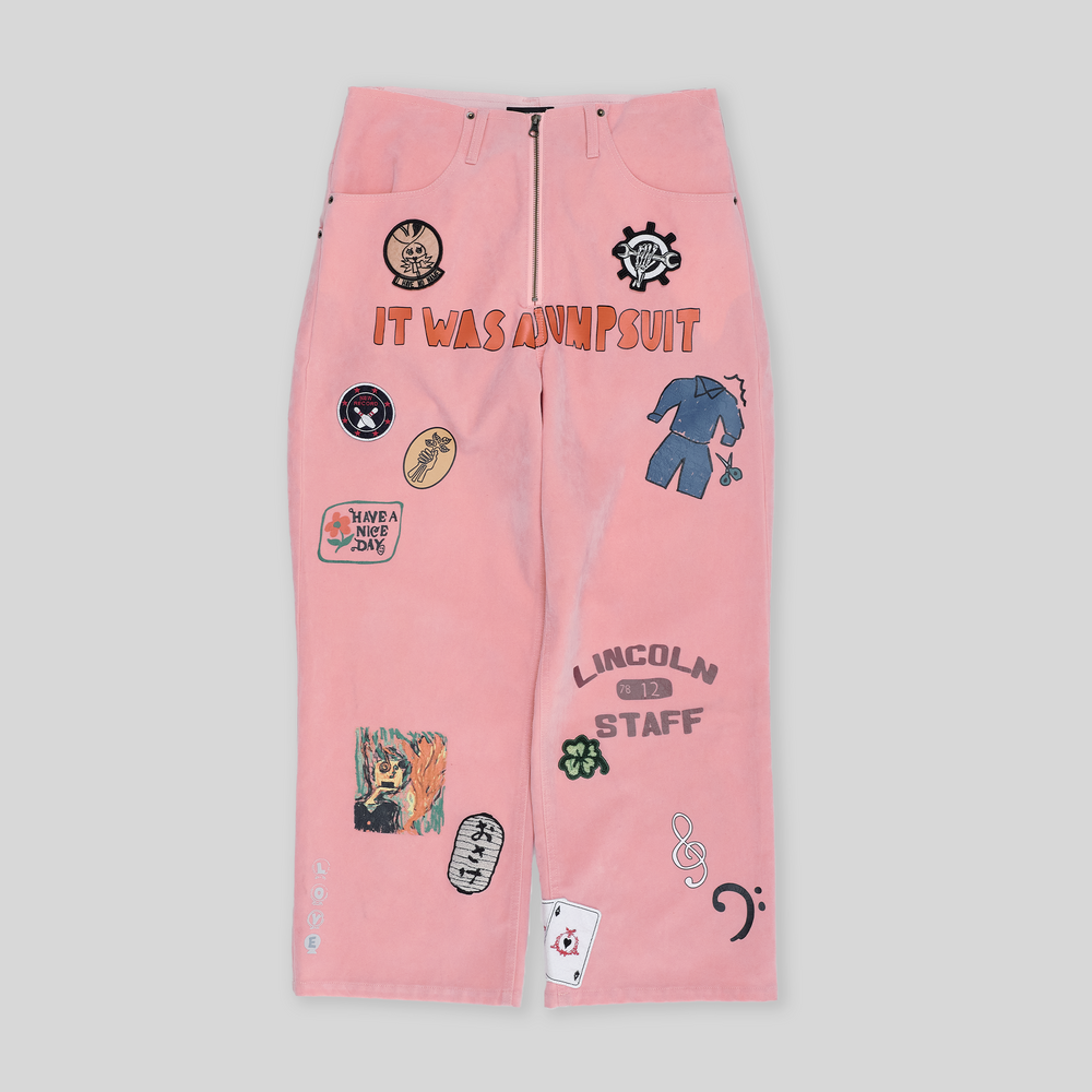 EX-JUMPSUIT TROUSERS (WITH EMBLEM) – YZ