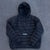 Micro Fake down Half Zip Hooded Pullover