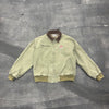 N logo vintage work jacket