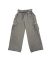 WAIST RIBBON CARGO PANTS