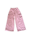WAIST RIBBON CARGO PANTS