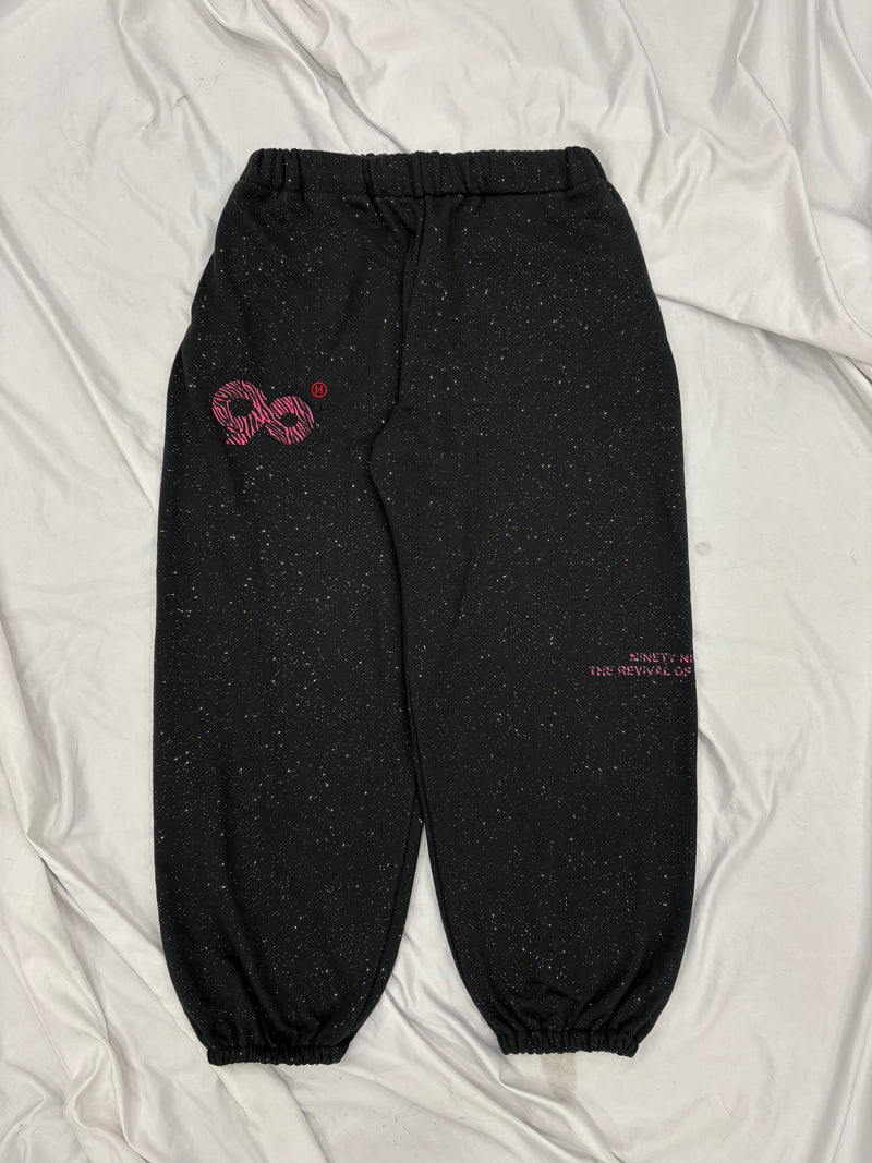 90 Logo Glitter Sweat Pants
