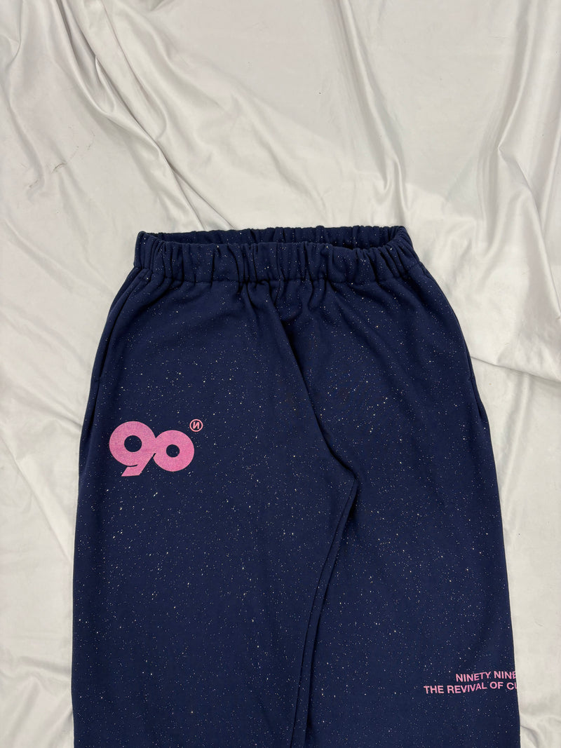 90 Logo Glitter Sweat Pants – YZ