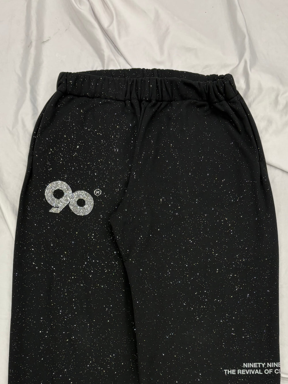 90 Logo Glitter Sweat Pants – YZ