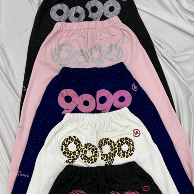 90 Logo Glitter Sweat Pants – YZ 90 Logo Glitter Sweat Pants – YZ
