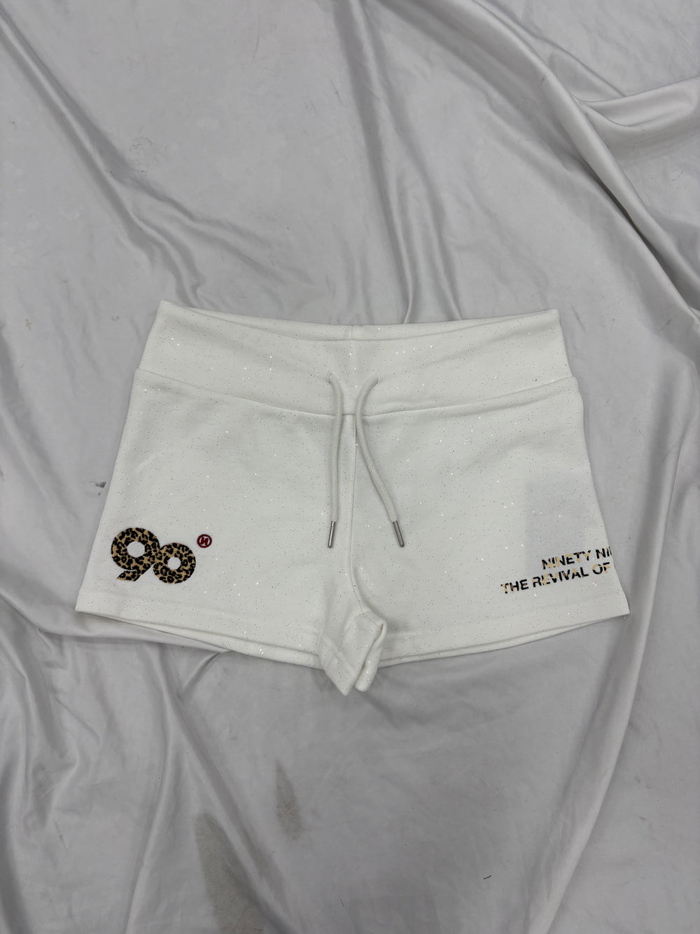 90 Logo Glitter Micro Shorts – YZ