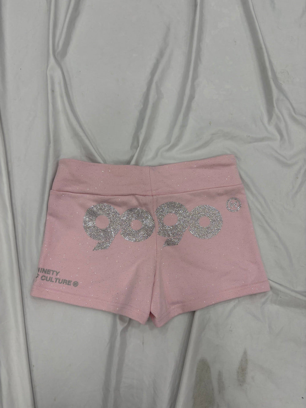 90 Logo Glitter Micro Shorts – YZ