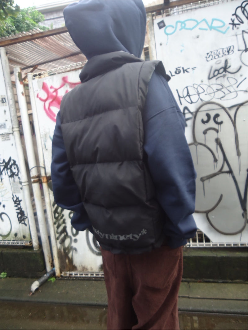 Ameba Logo Reversible Puffer Vest