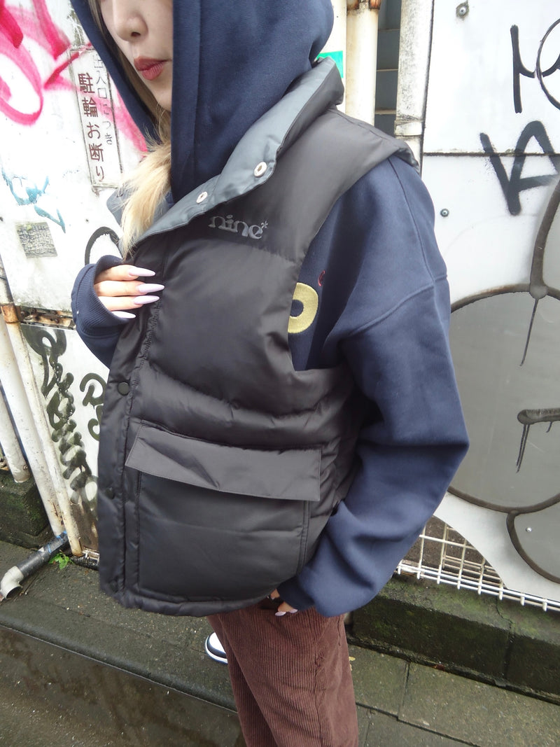 Ameba Logo Reversible Puffer Vest