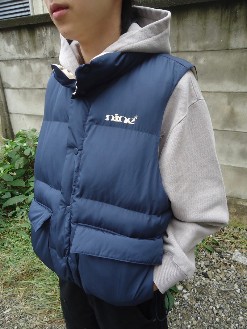 Ameba Logo Reversible Puffer Vest