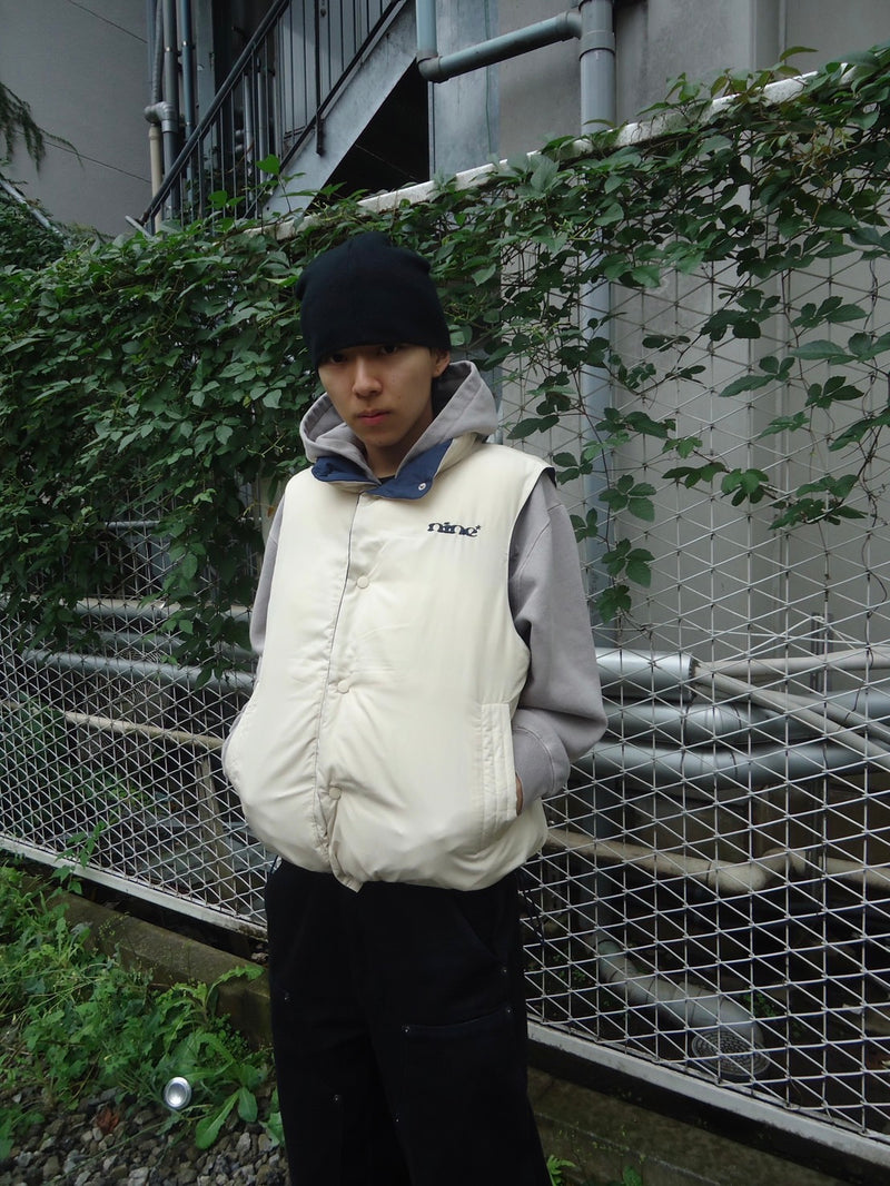 Ameba Logo Reversible Puffer Vest