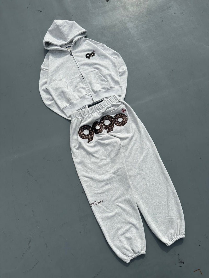 90 Logo Flower Sweat Pants