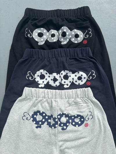 90 로고 도트 스웨트 팬츠 