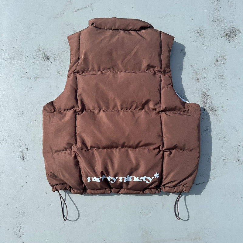 Ameba Logo Reversible Puffer Vest