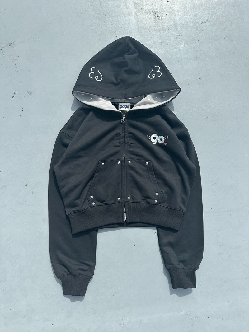 90 Logo Dot Zip 連帽外套 