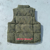 Ameba Logo Reversible Puffer Vest