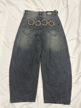 90 Logo Baggy Denim Pants 