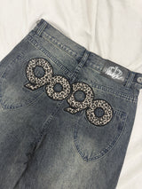 90 Logo Baggy Denim Pants 