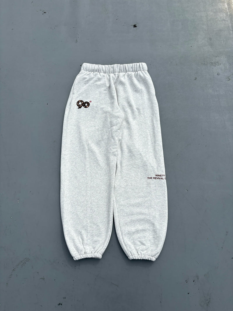90 Logo Flower Sweat Pants