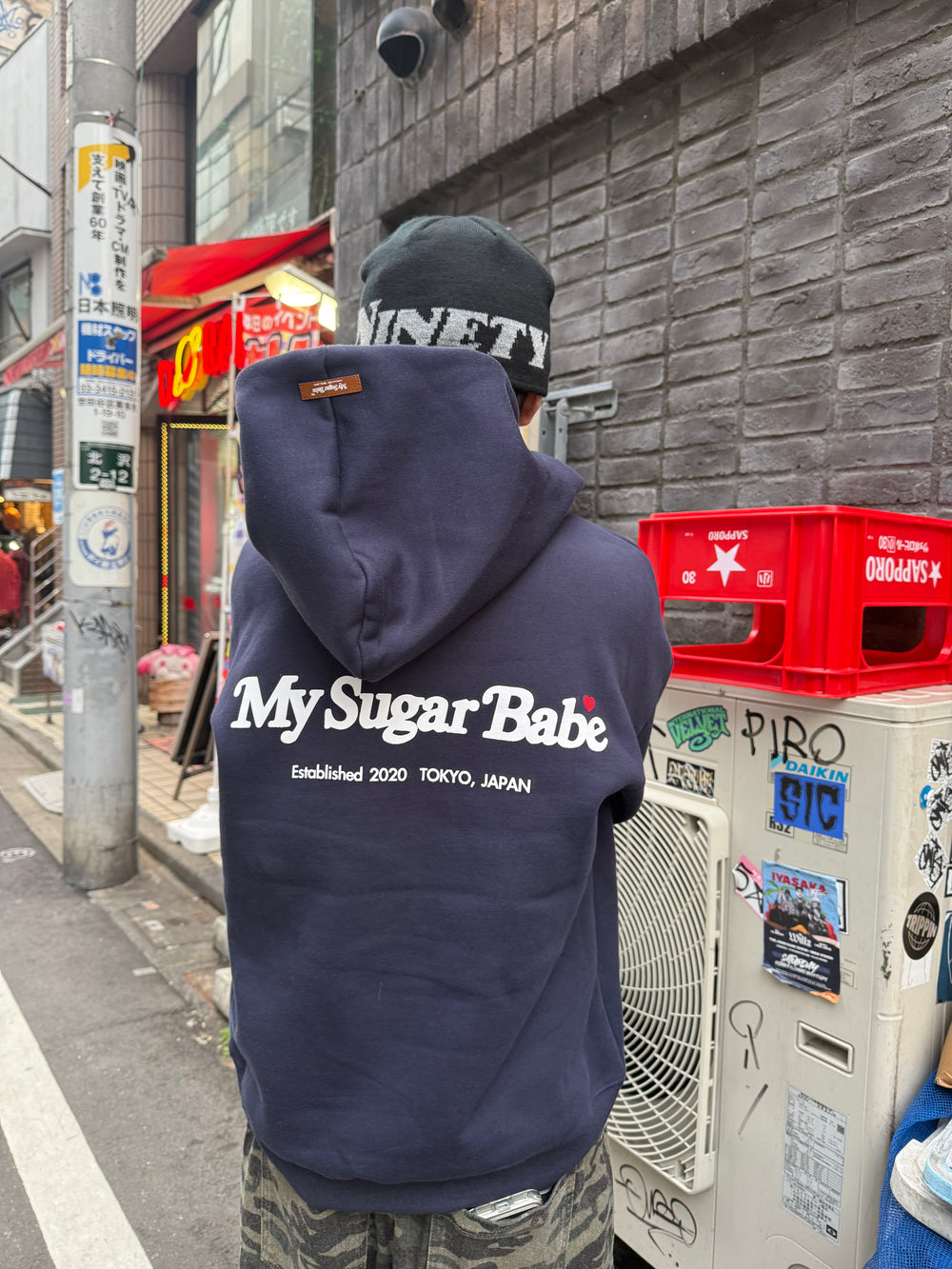 heart patch logo hoodie – YZ