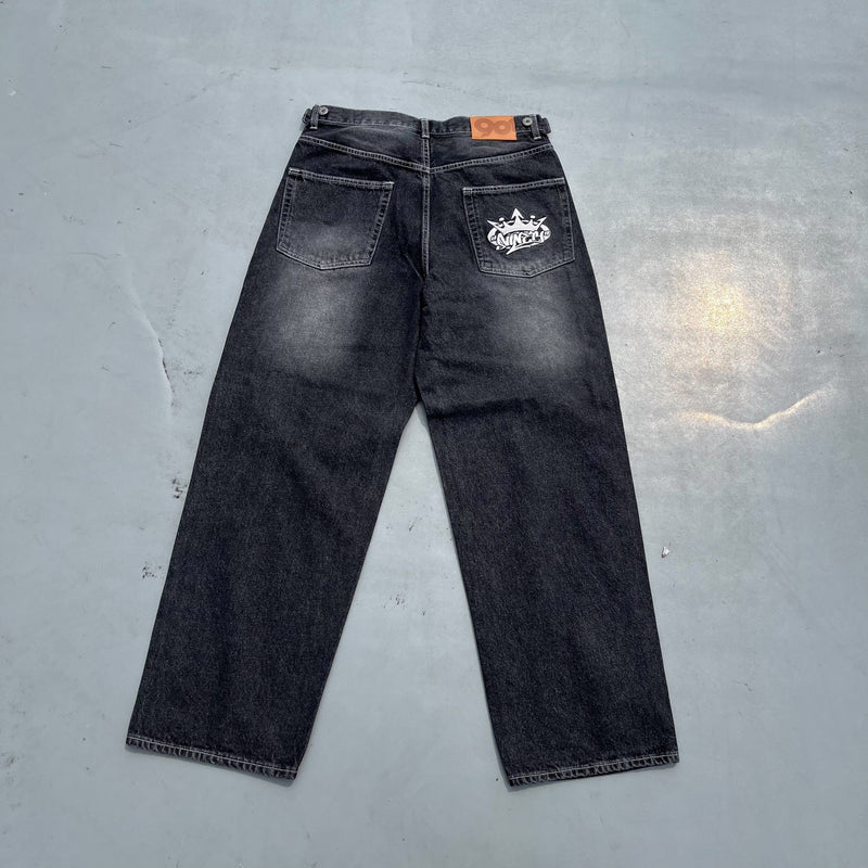 King Logo Vintage Tapered Pants