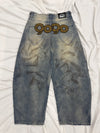 90 Logo Baggy Denim Pants 