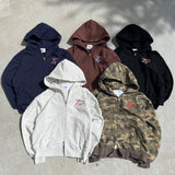 バタフライジップフーディー 