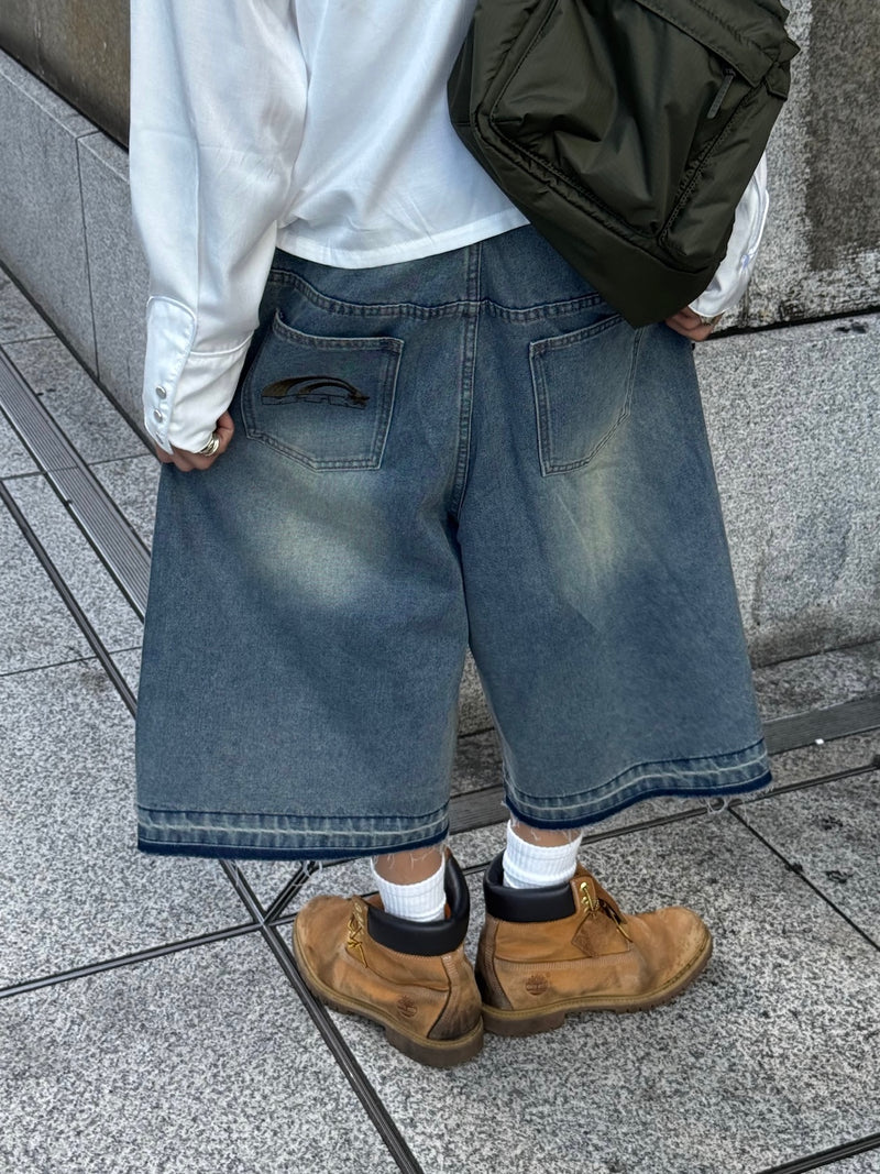 kirakira loose jorts