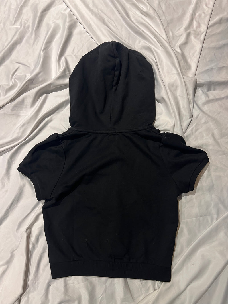 Ninety Girl Short Sleeve Zip Hoodie – YZ
