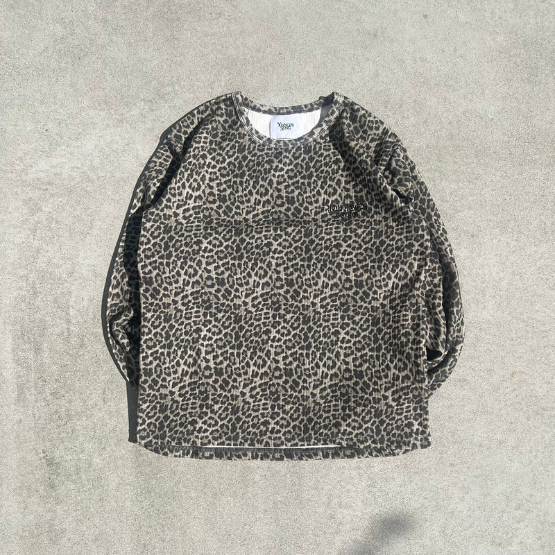 OE logo wide rib ls tee 