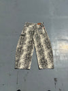 Double Knee Ballon Denim Pants