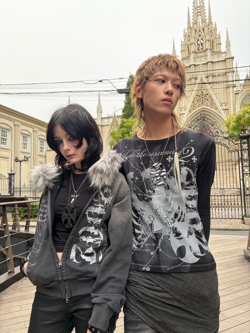 Judgment Fur Zip Hoodie 