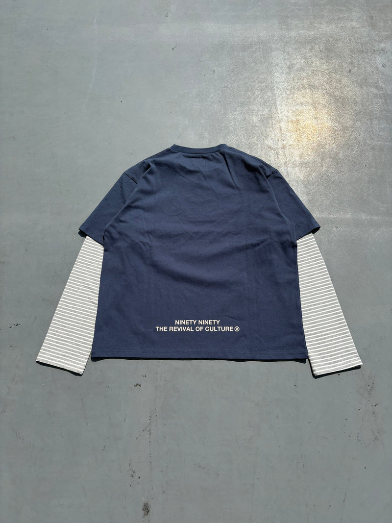 OG Logo Stripe Docking L/S Tee 