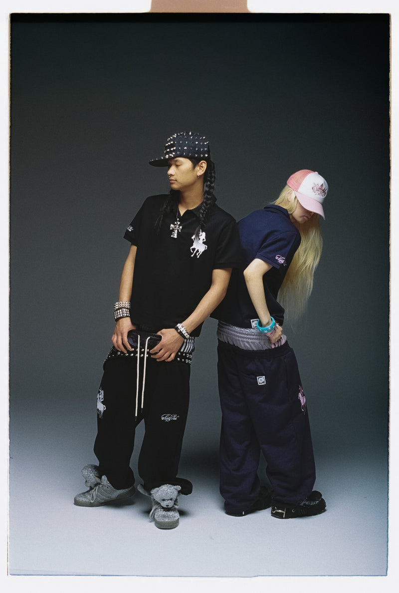 Ninety Club Logo Triple Layered Sweat pants – YZ