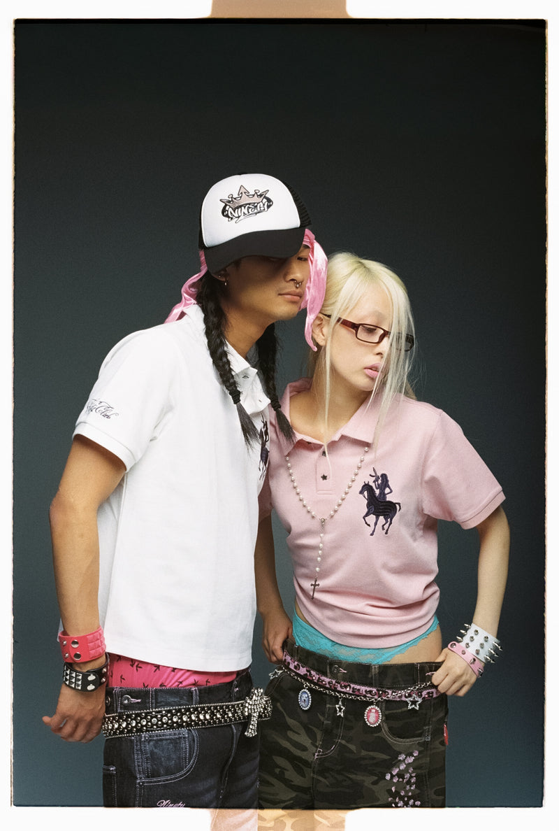 トップス Ninety Club Logo Polo Ninety Club Logo Polo – YZ