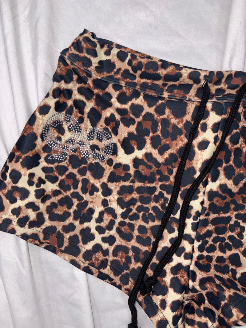 Rhinestone Animal Bikini Setup