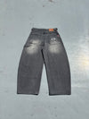 Double Knee Ballon Denim Pants