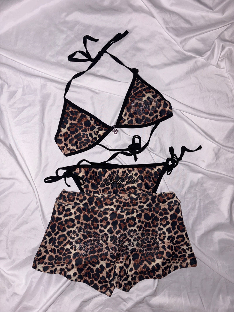 Rhinestone Animal Bikini Setup
